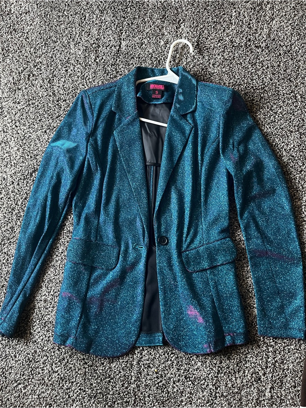 Sparkle Women's Blazer Jacket - Size S